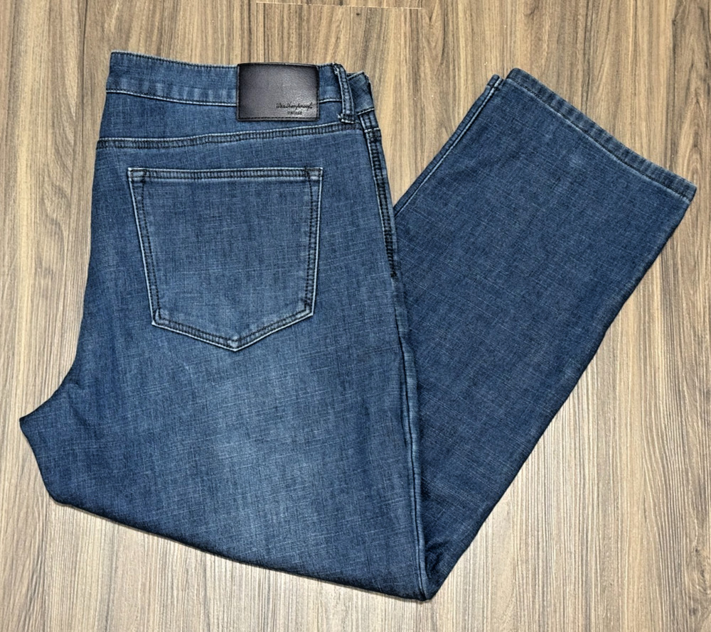 Weatherproof Jeans Vintage Regular Fit Straight w/ Lining - Men's Size 40 x 30